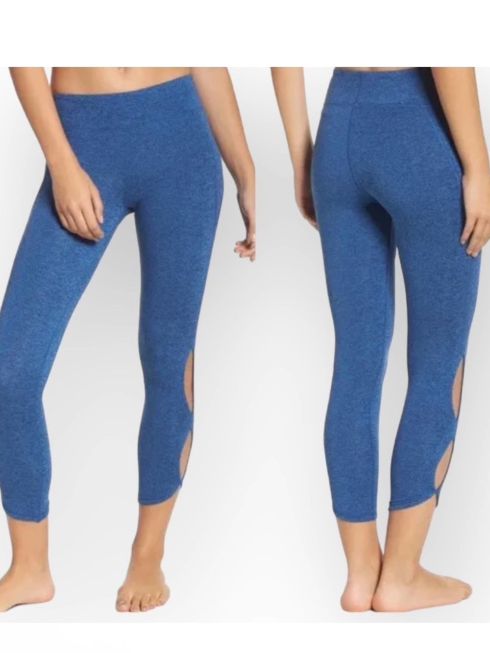 Free People Movement Yoga Hi Rise Infinity Leggings Bright in Ocean Blue